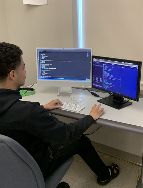 student coding